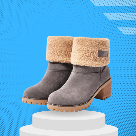 Diana - Schmerzlindernde Winterstiefel mit dickem Absatz für Damen